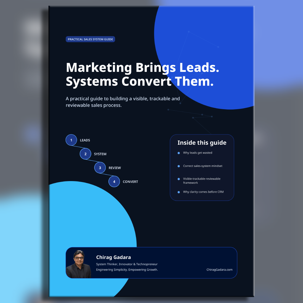 Marketing Brings Leads. Systems Convert Them.